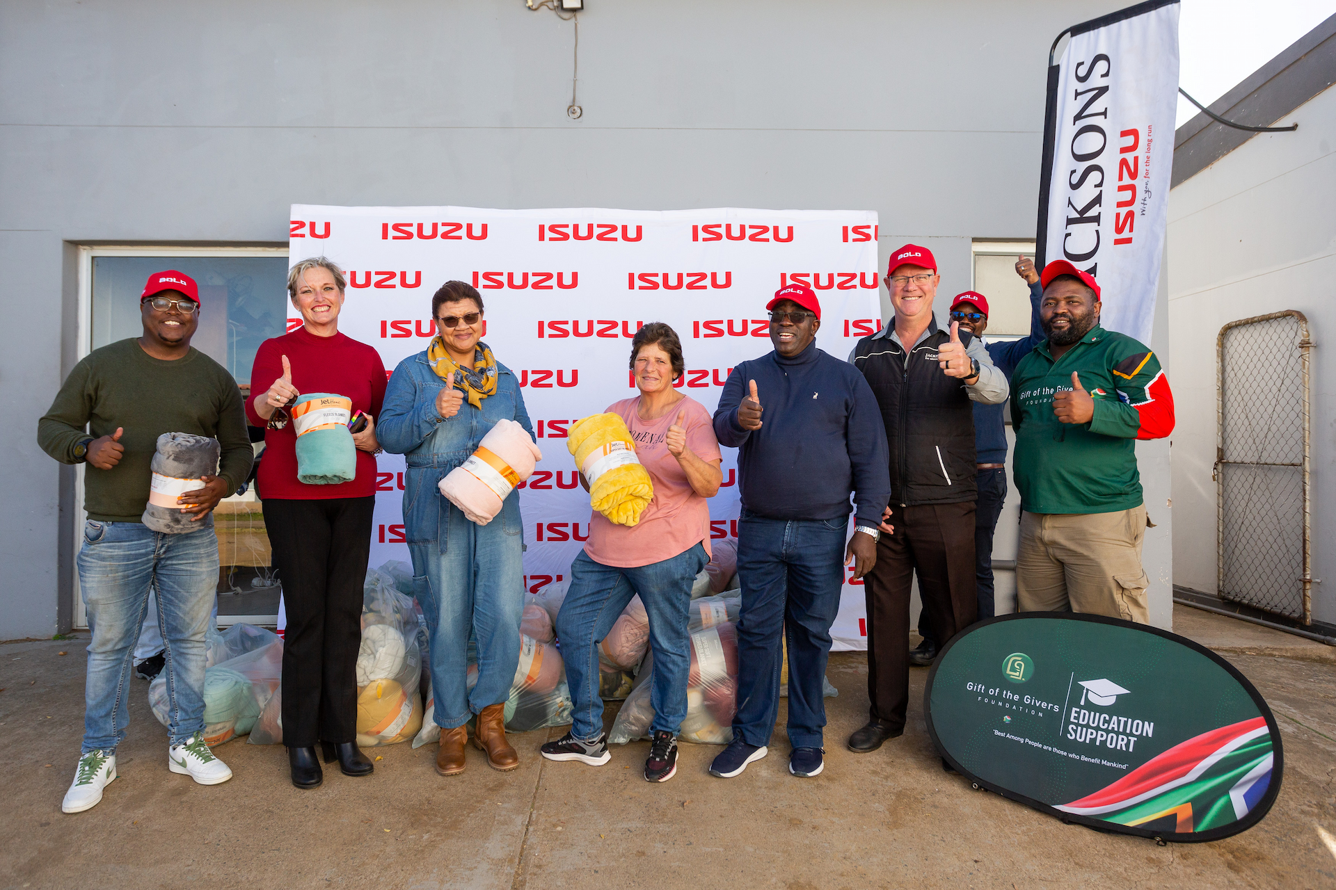 ISUZU Foundation helps disadvantaged schools in Komani