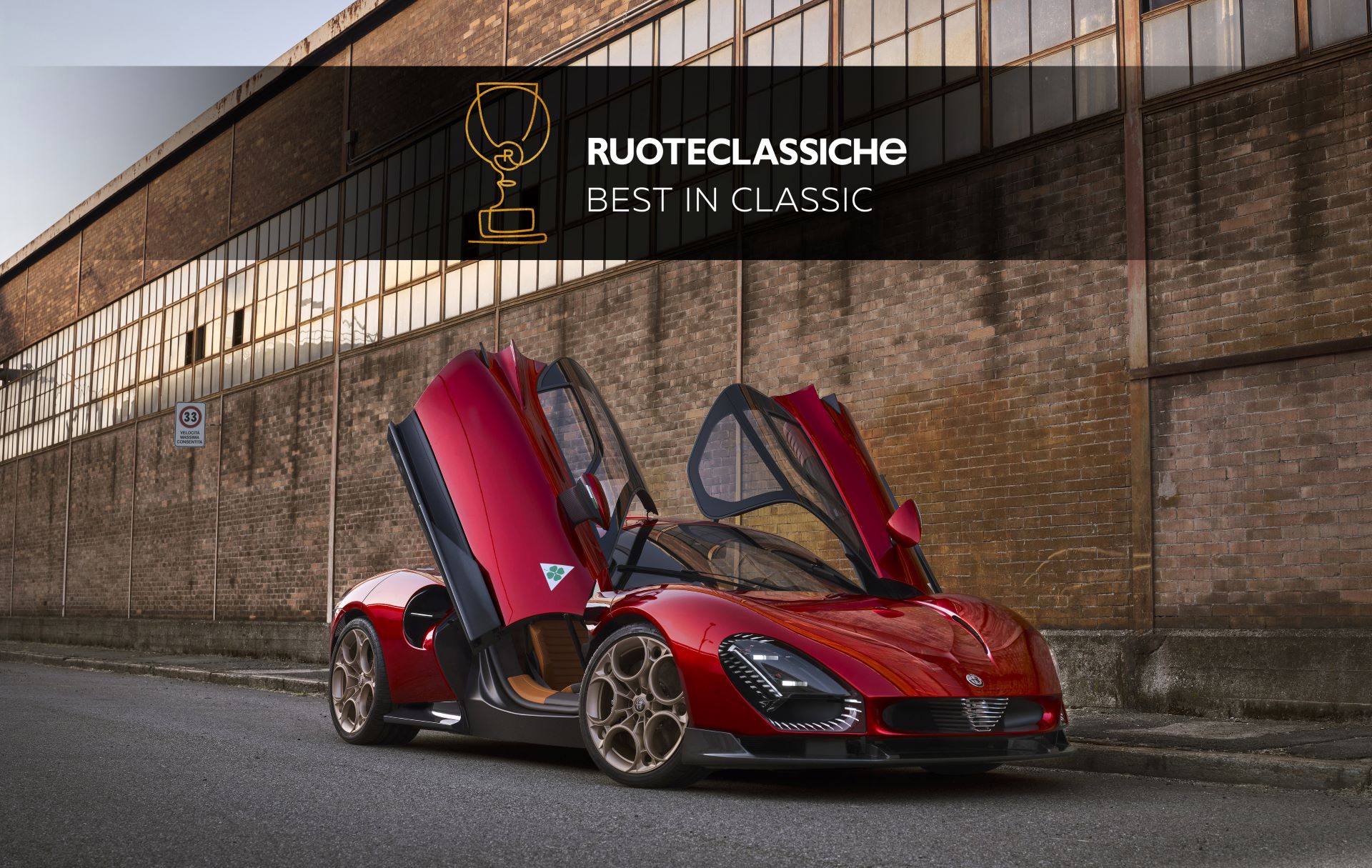 Alfa Romeo 33 Stradale Wins “Best in Classic 2024” at Milano Autoclassica
