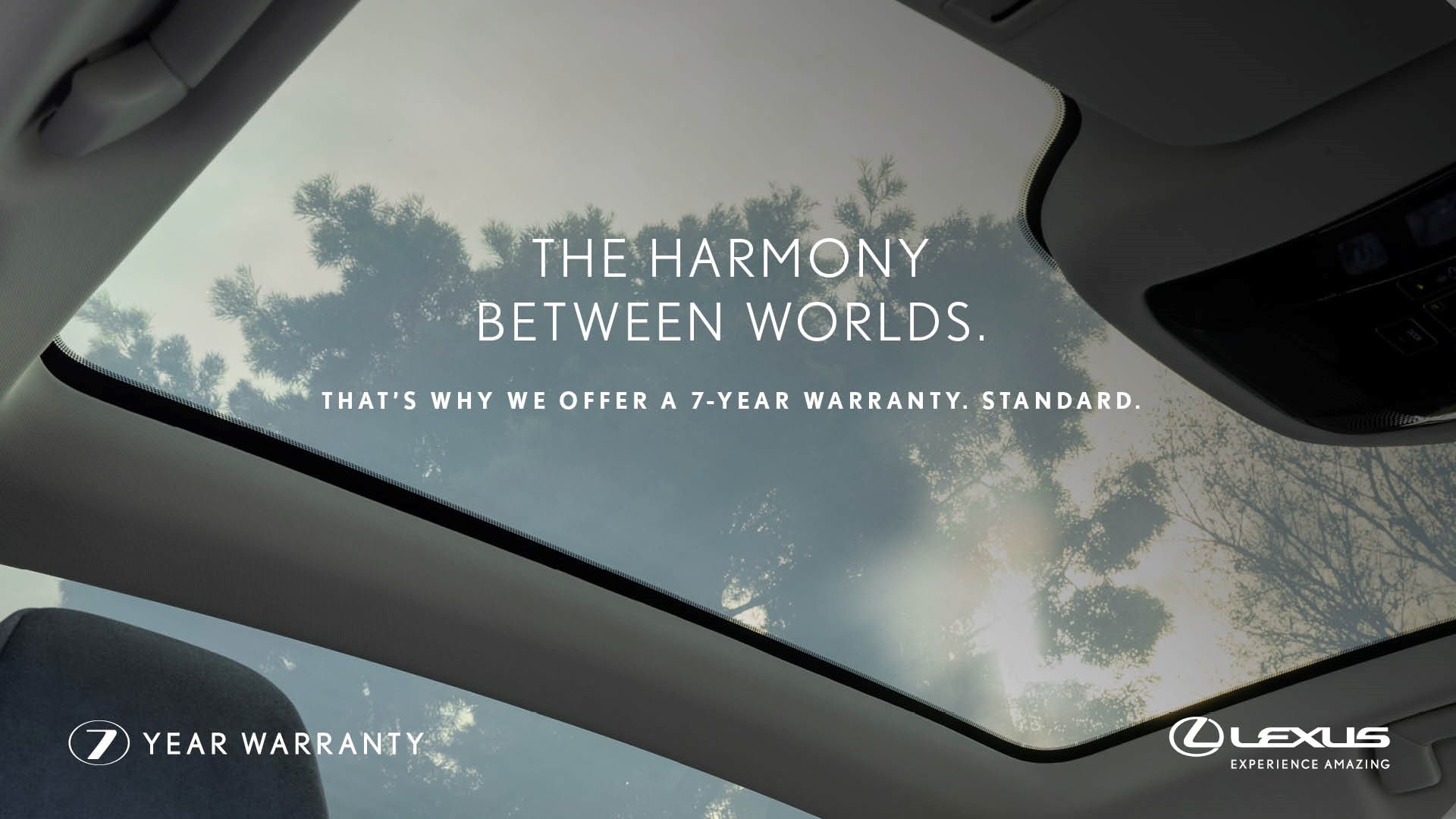 Lexus South Africa Elevates Customer Confidence with New 7-Year Warranty Campaign